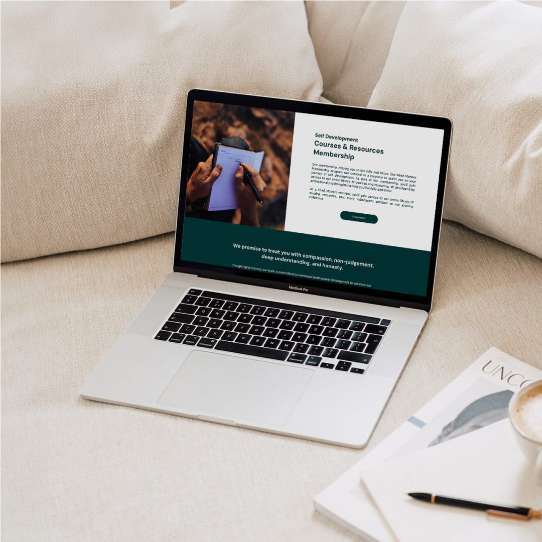 Townsville web design for psychology practice